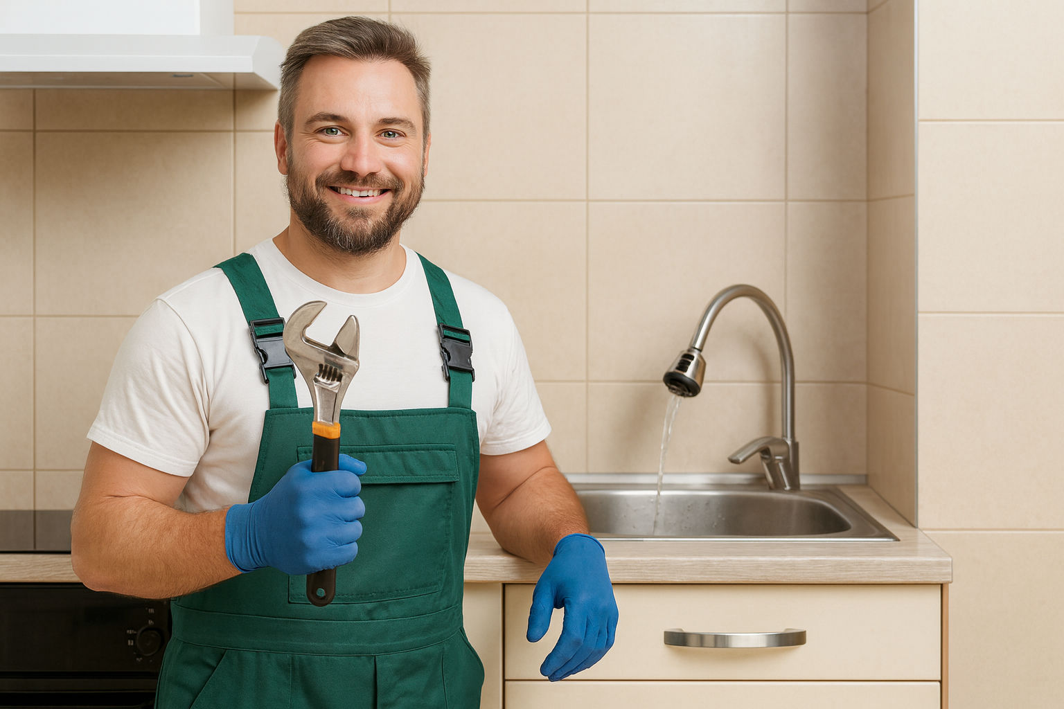 Contact a plumber in Clinton